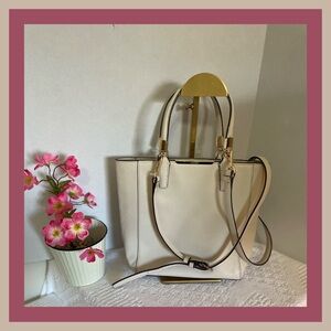 Coach Cream Tote Bag with Gold Accents
Madison Saffiano ~ Timelessness